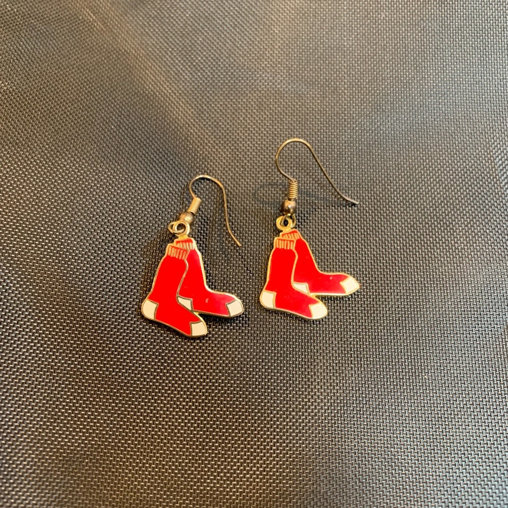 Boston Red Sox Earrings
